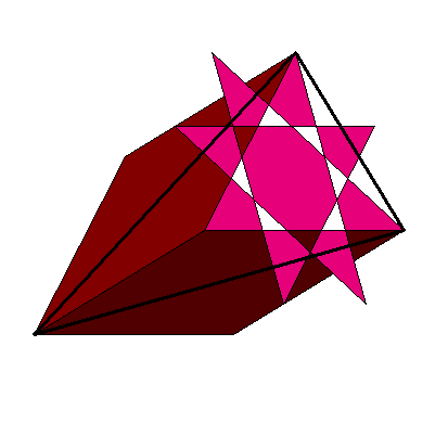 Octogrammic antiprism - vertex figure